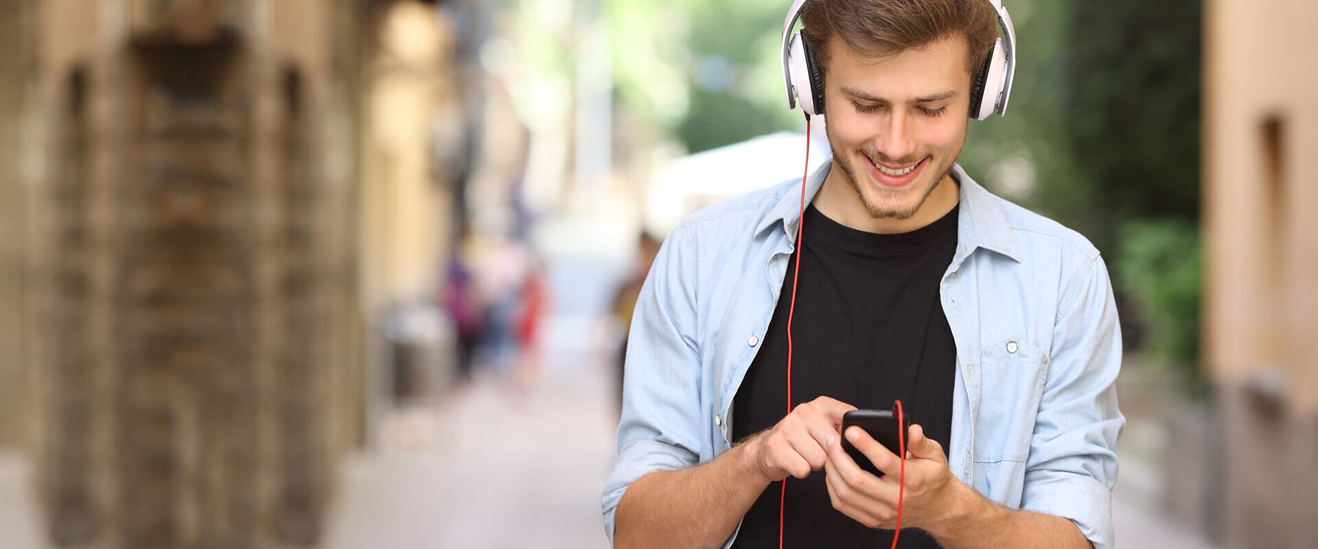 Over-ear headphones