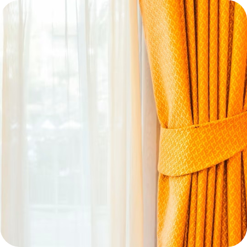 color and pattern of curtain