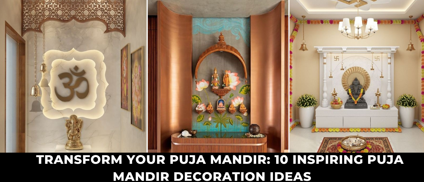 Puja mandir decoration ideas